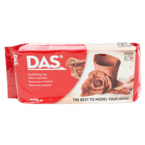 Pasta para Modelar DAS Sintética 500g Terracota