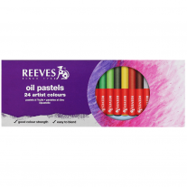 Pastel Oleoso Reeves Técnico 24 Cores
