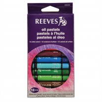 Pastel Oleoso Reeves 12 Cores