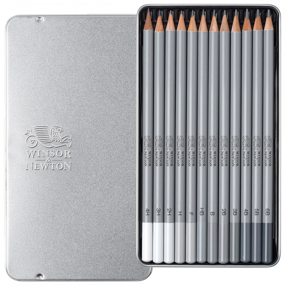 Estojo Lápis de Desenho Winsor & Newton 12 Graduações