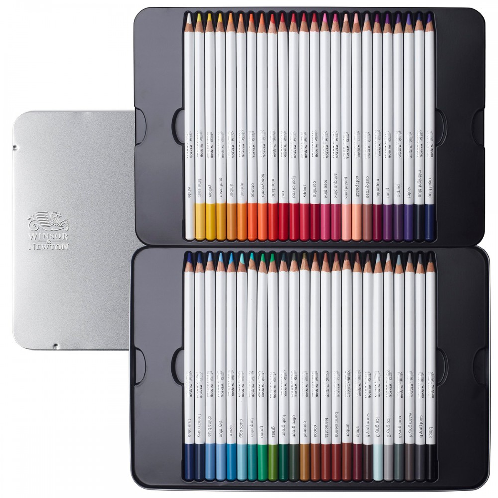 Lápis Aquarela Winsor & Newton 48 Cores