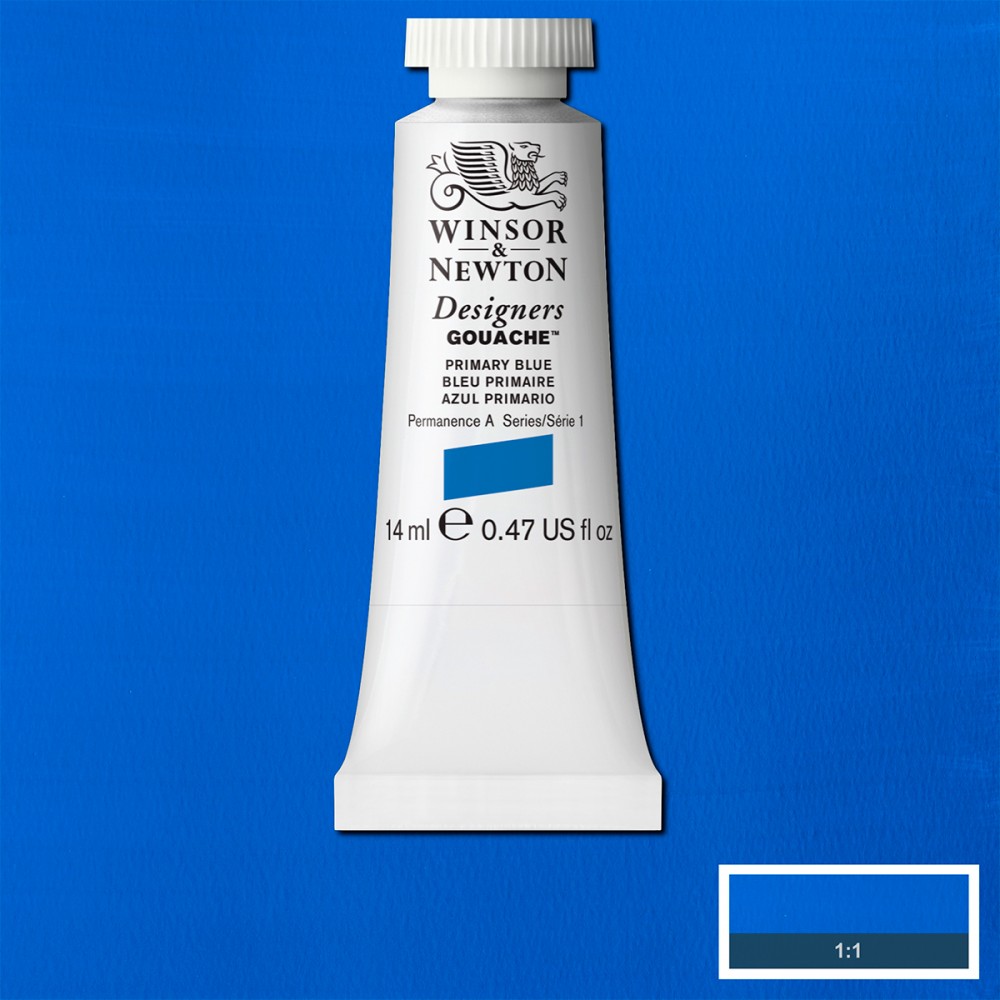 Guache Winsor & Newton Designers 14ml S1 Primary Blue
