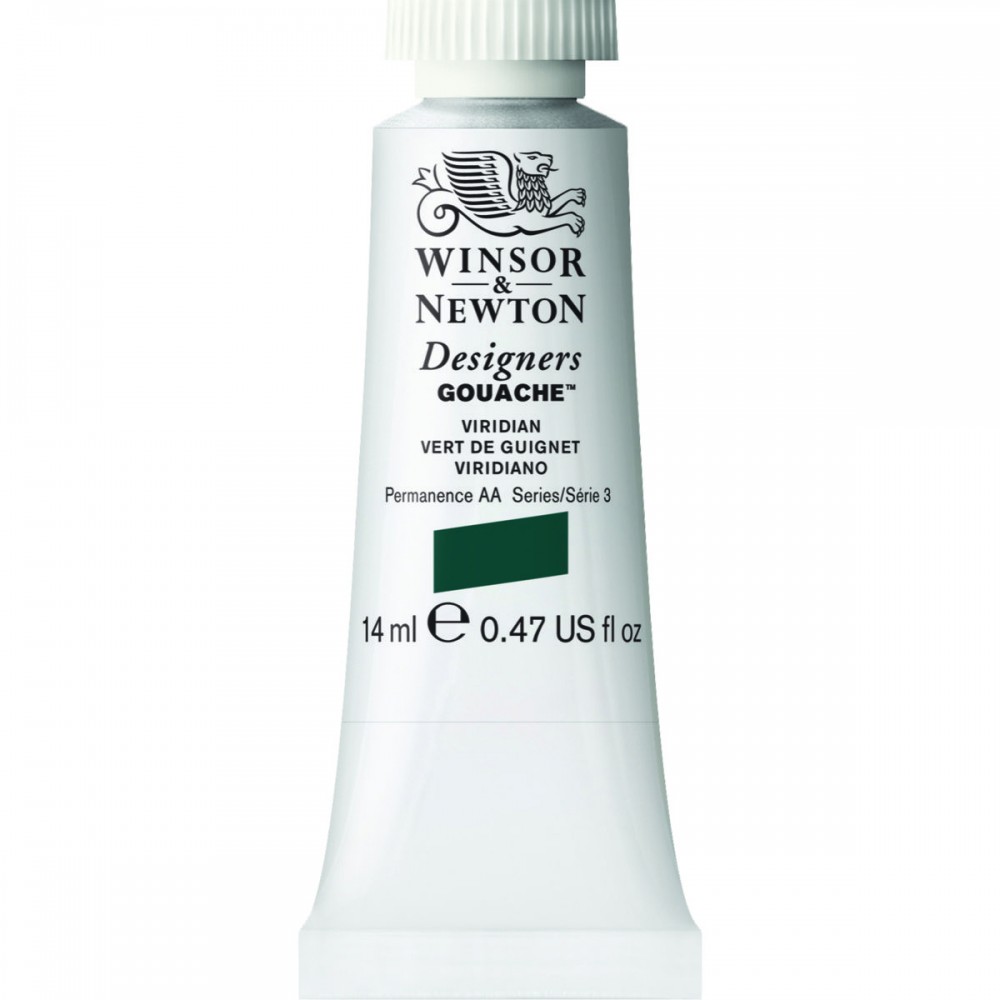 Guache Winsor & Newton Designers 14ml S3 Viridian