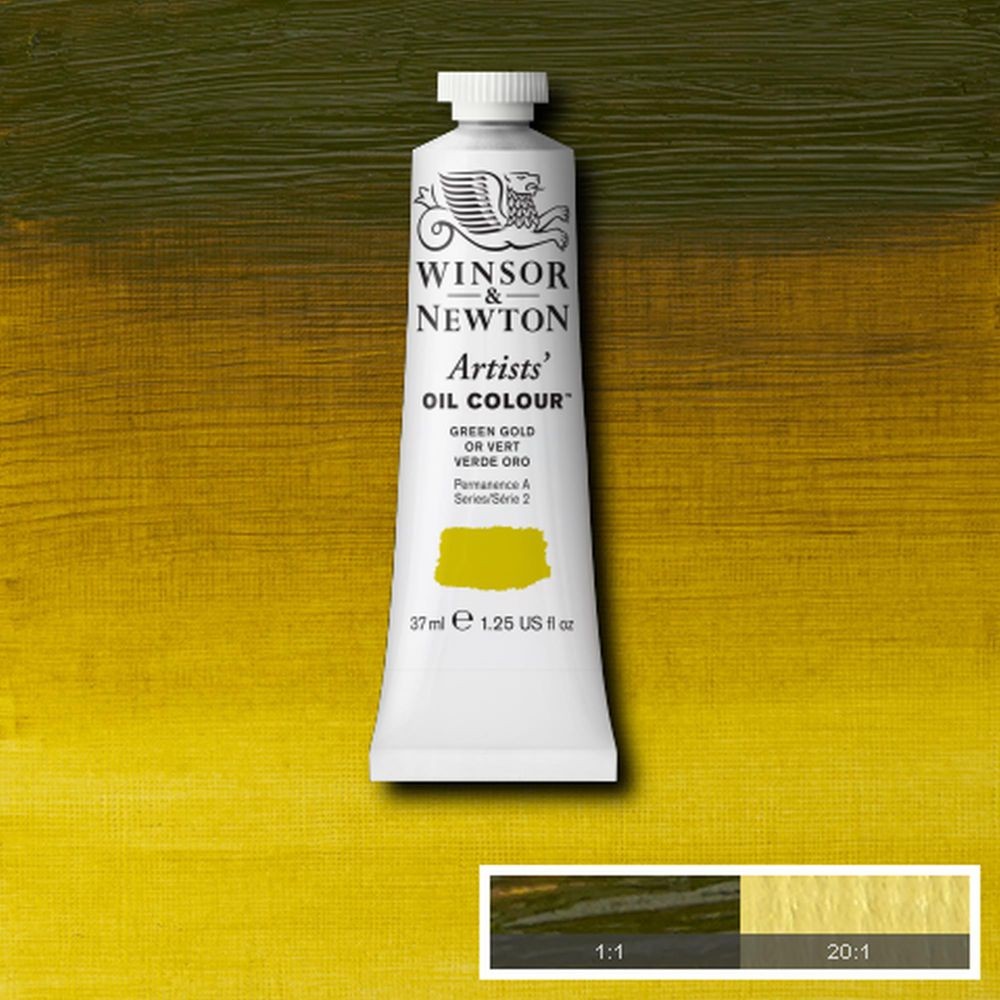Tinta Óleo Winsor & Newton Artist 37ml S2 Green Gold NY