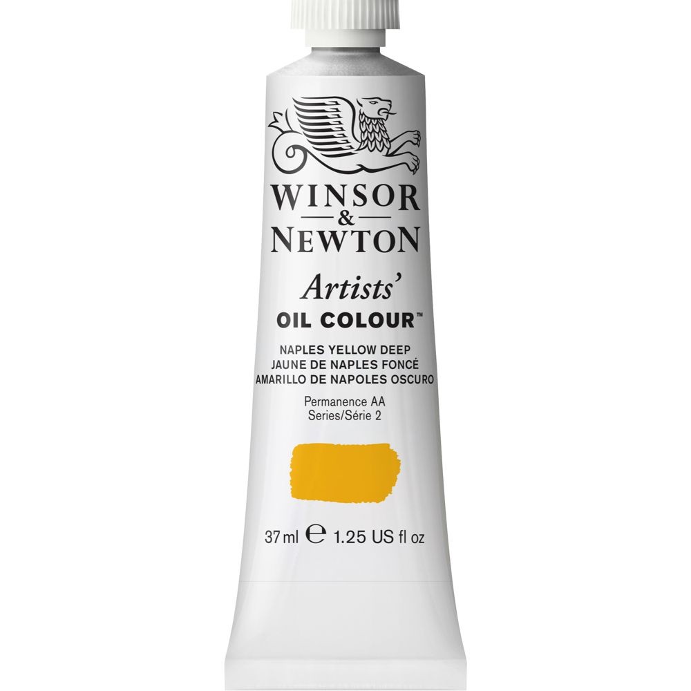 Tinta Óleo Winsor & Newton Artist 37ml S2 Naples Yellow Deep