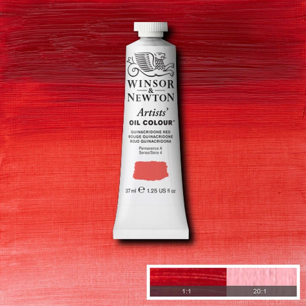 Tinta Óleo Winsor & Newton Artist 37ml S4 Quinacridone Red