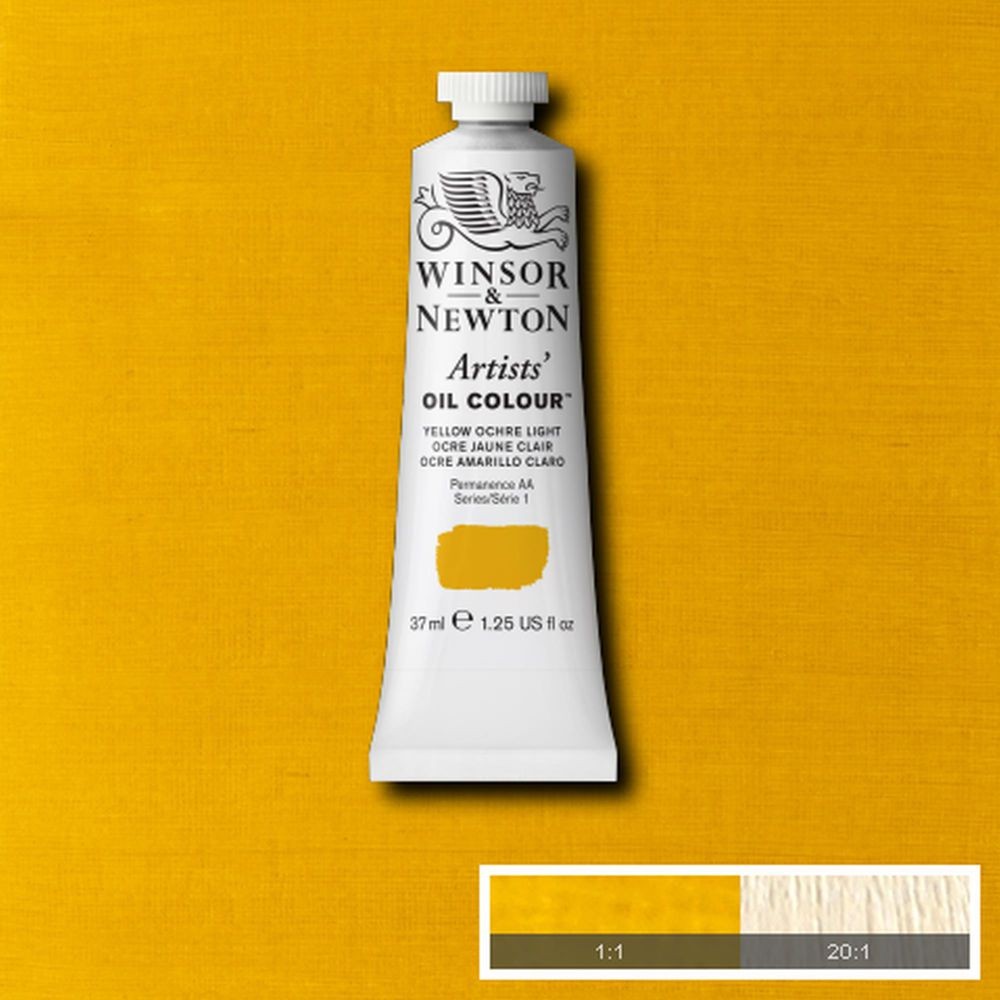 Tinta Óleo Winsor & Newton Artist 37ml S1 Yellow Ochre Light