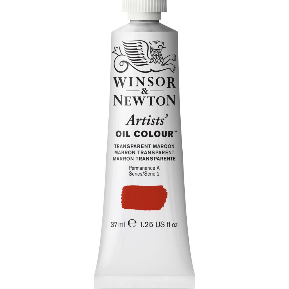 Tinta Óleo Winsor & Newton Artist 37ml S2 Transparent Maroon