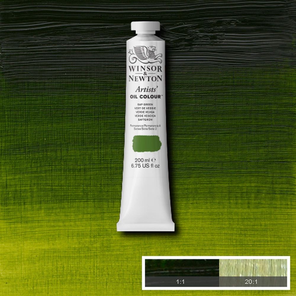 Tinta Óleo Winsor & Newton Artist 200ml S2 Sap Green