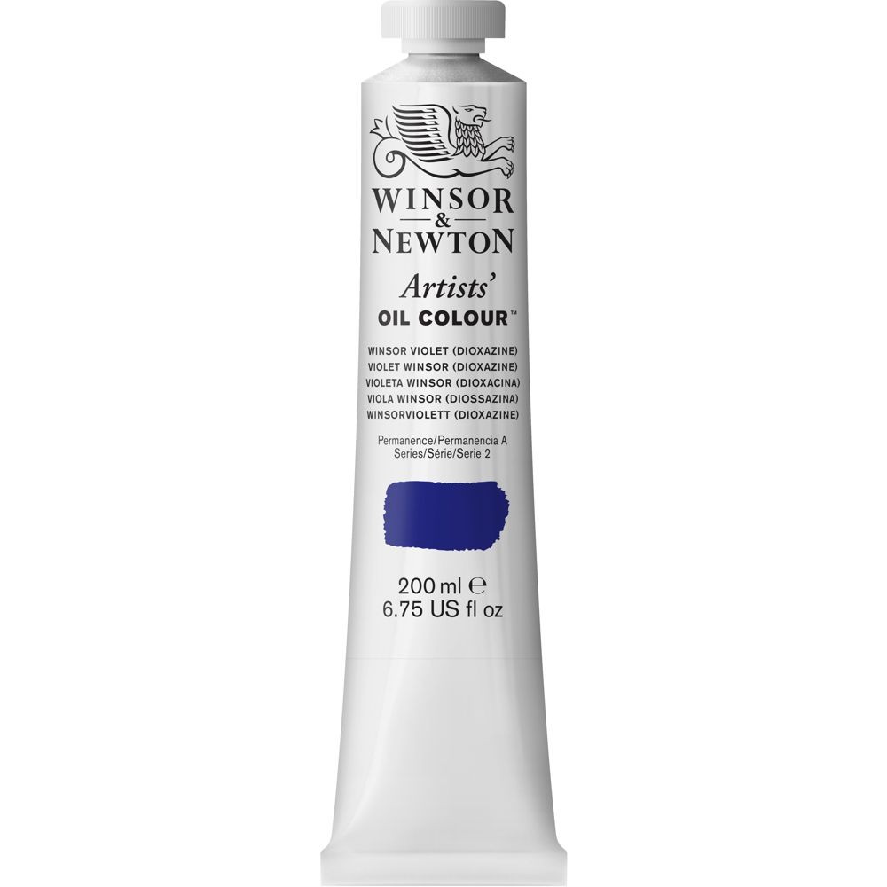 Tinta Óleo Winsor & Newton Artist 200ml S2 Winsor Violet Dioxazine