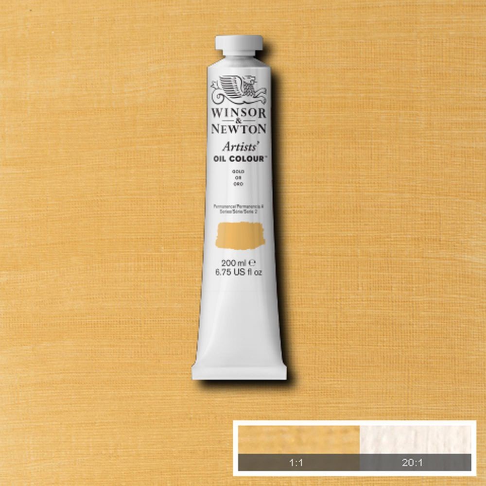 Tinta Óleo Winsor & Newton Artist 200ml S2 Gold
