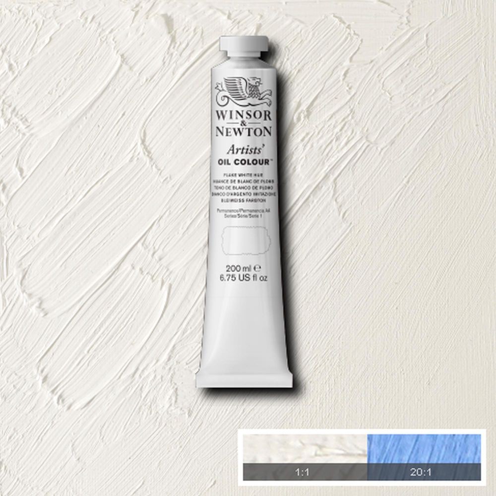 Tinta Óleo Winsor & Newton Artist 200ml S1 Flake White Hue