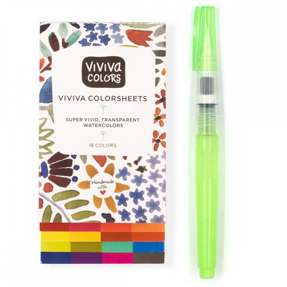Viviva Colorsheets C/16 Sketcher Colors 