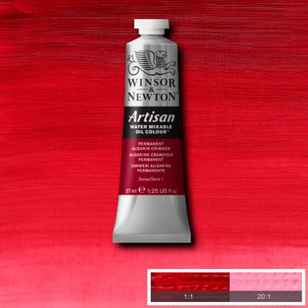 Tinta Artisan Winsor & Newton 37ml S1 Permanent Alizarin Crimson