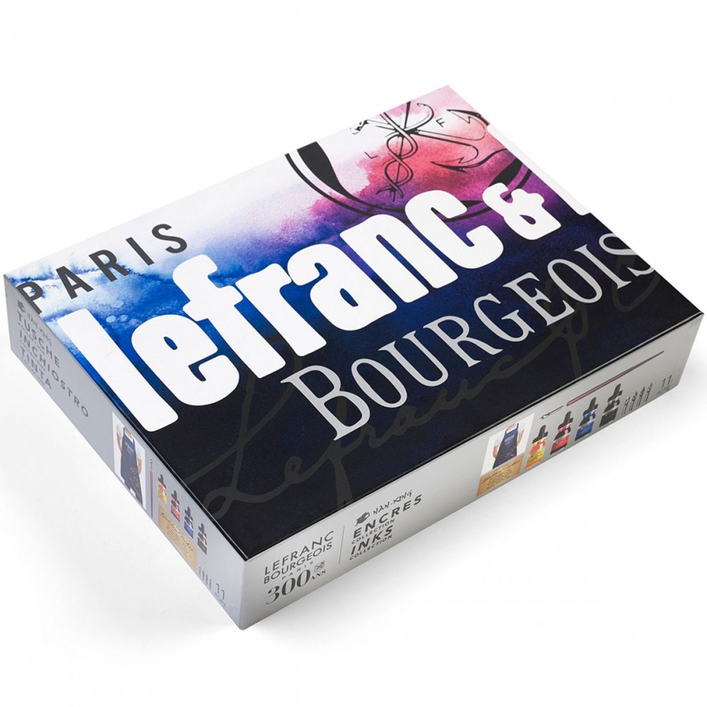 Estojo de Tinta de Desenho Lefranc & Bourgeois 300 Anos