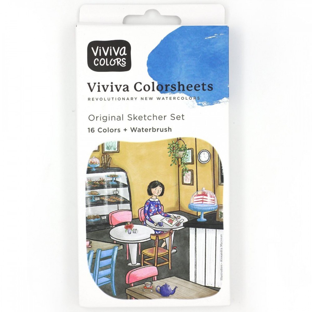 Viviva Colorsheets C/16 Sketcher Colors 