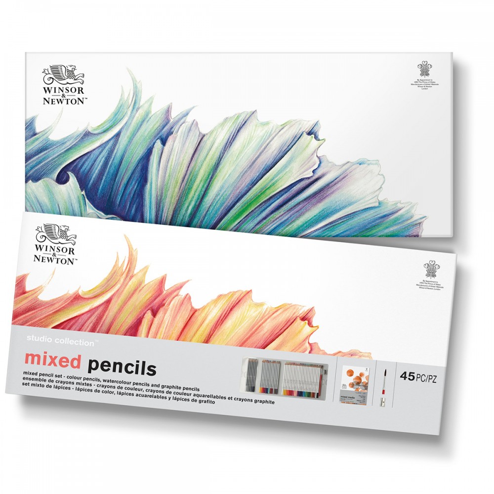 Estojo Lápis Mixed  Winsor & Newton Studio Collection 45pcs