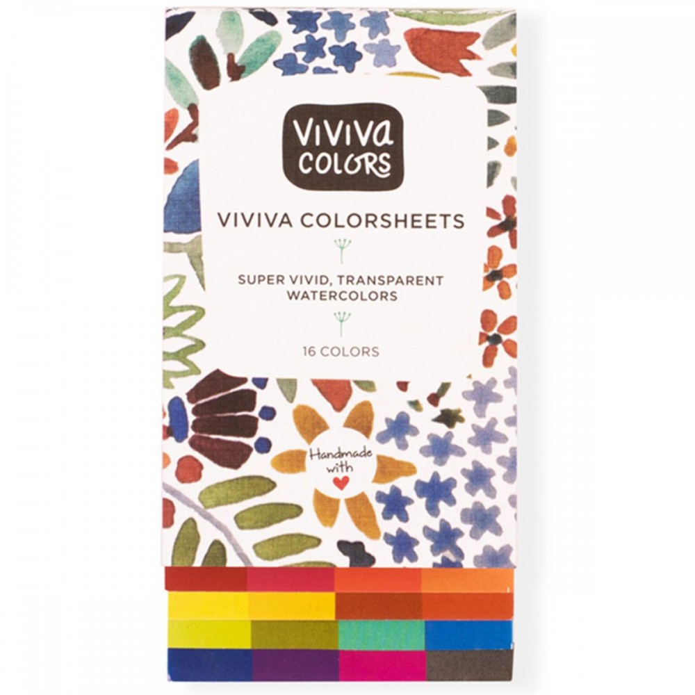 Viviva Colorsheets C/16 Sketcher Colors 
