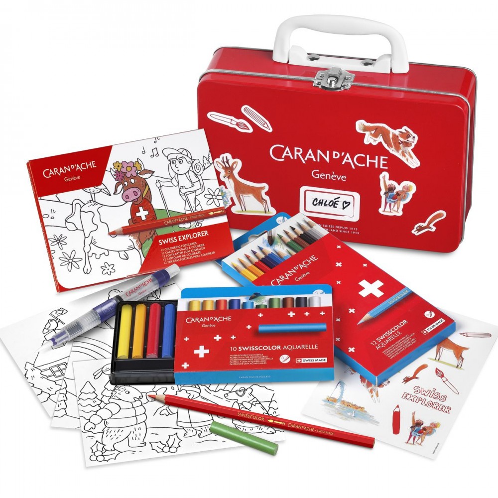Caran d’Ache Swisscolor Estojo Viagem 