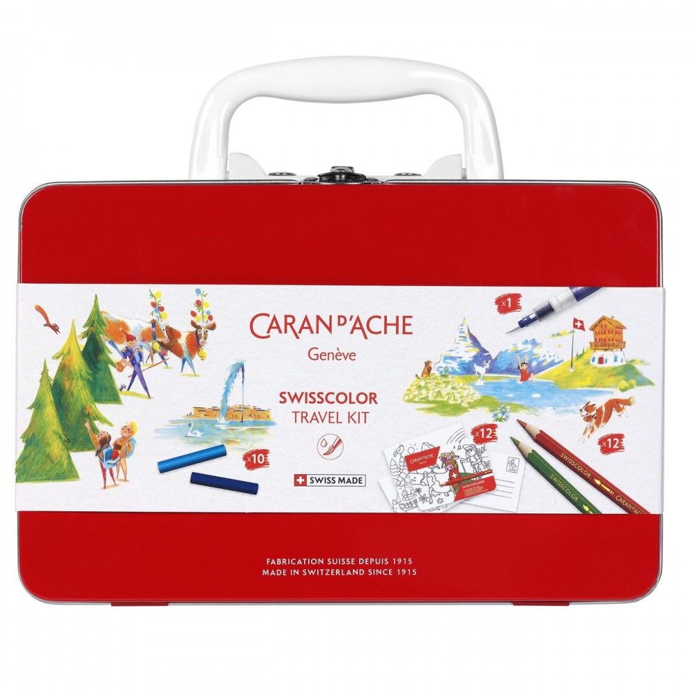 Caran d’Ache Swisscolor Estojo Viagem 