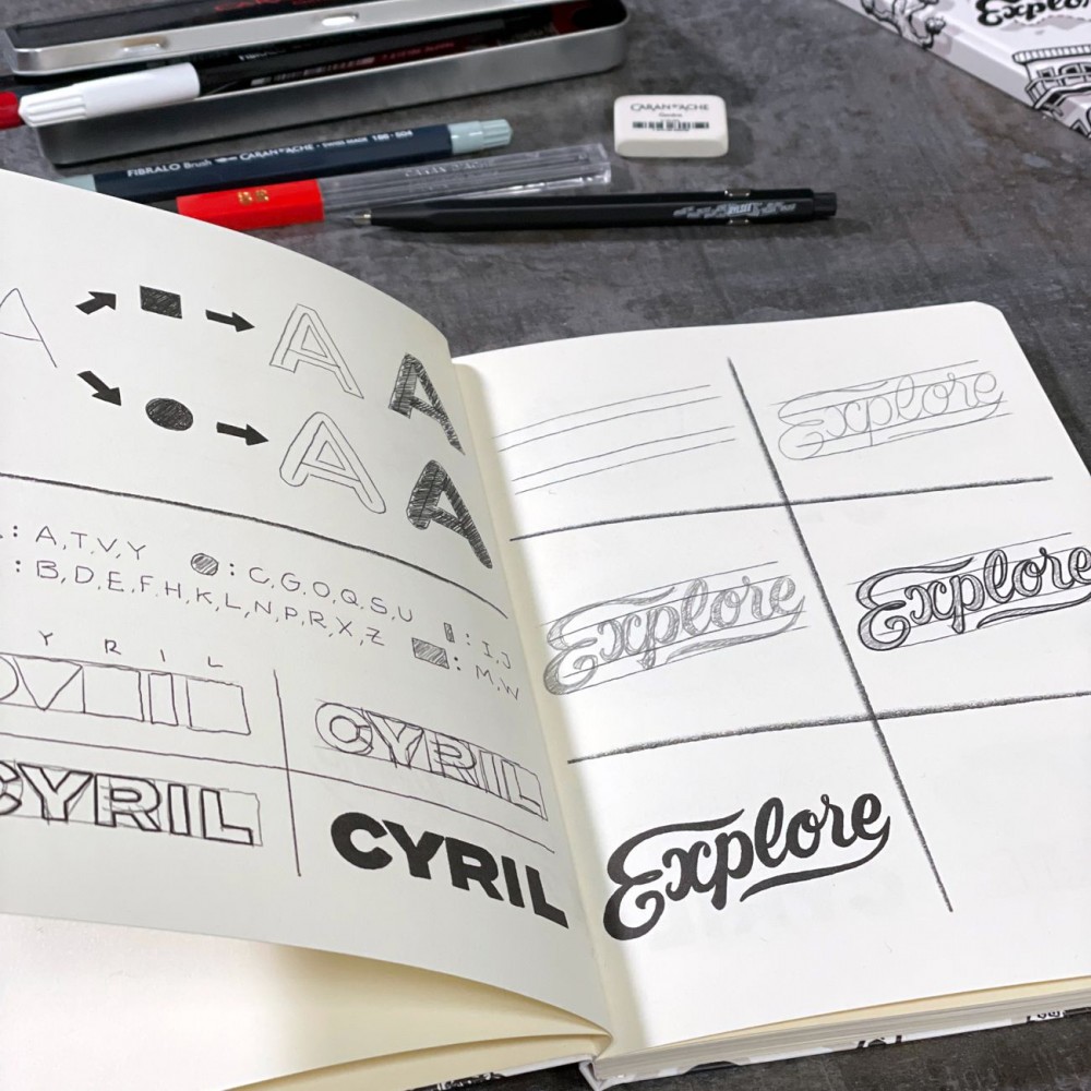 Caran d’Ache Estojo de Lettering Rylsee 