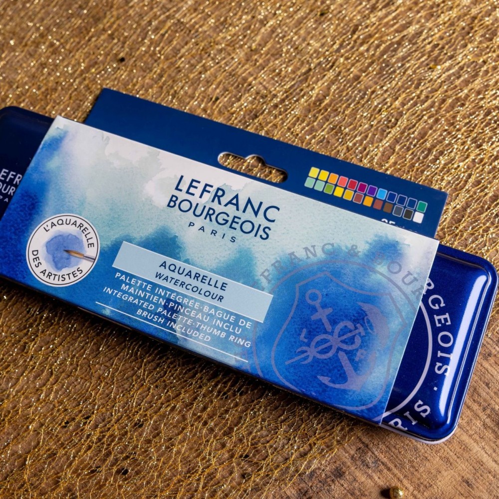 Aquarela Lefranc Bourgeois 40 Cores