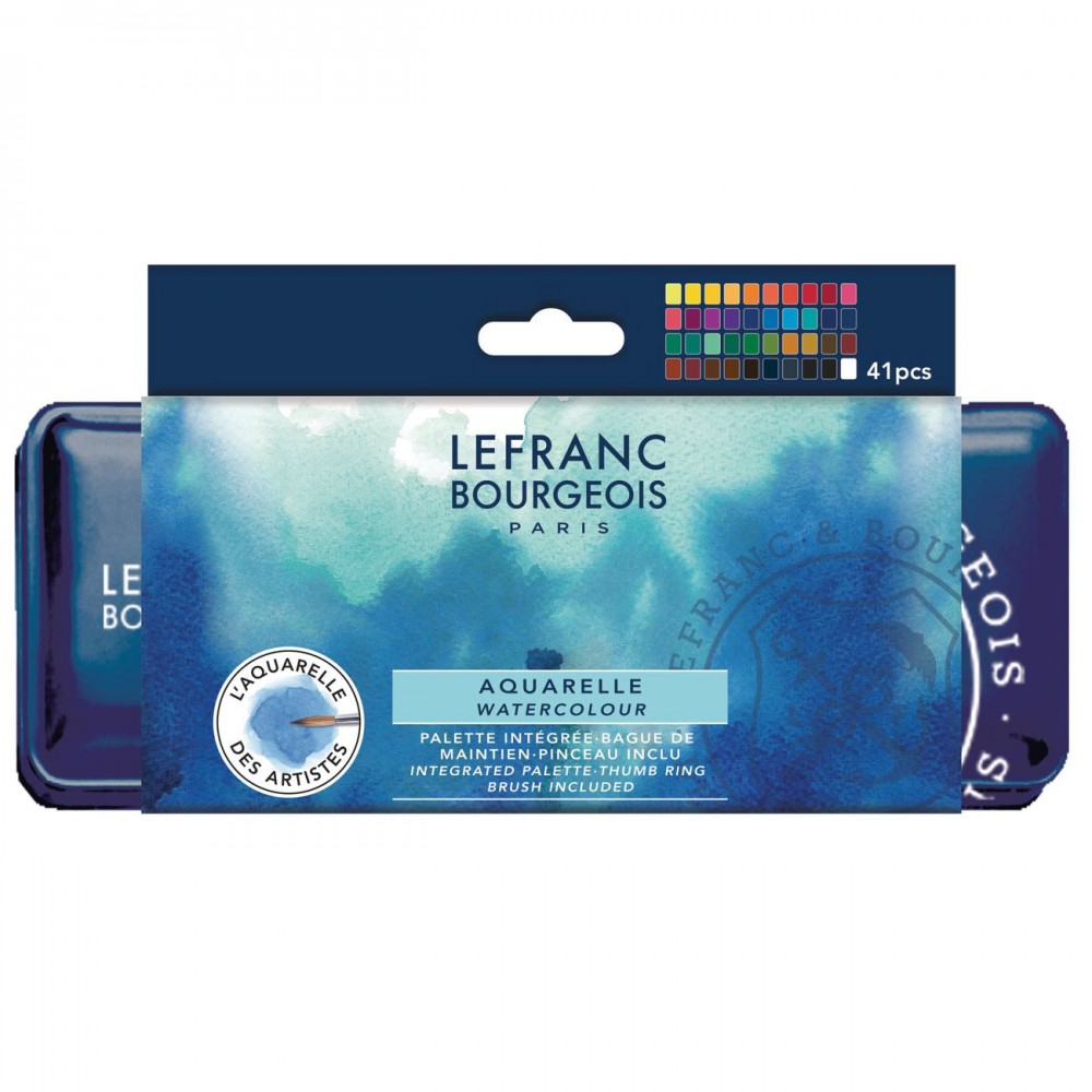 Aquarela Lefranc Bourgeois 40 Cores