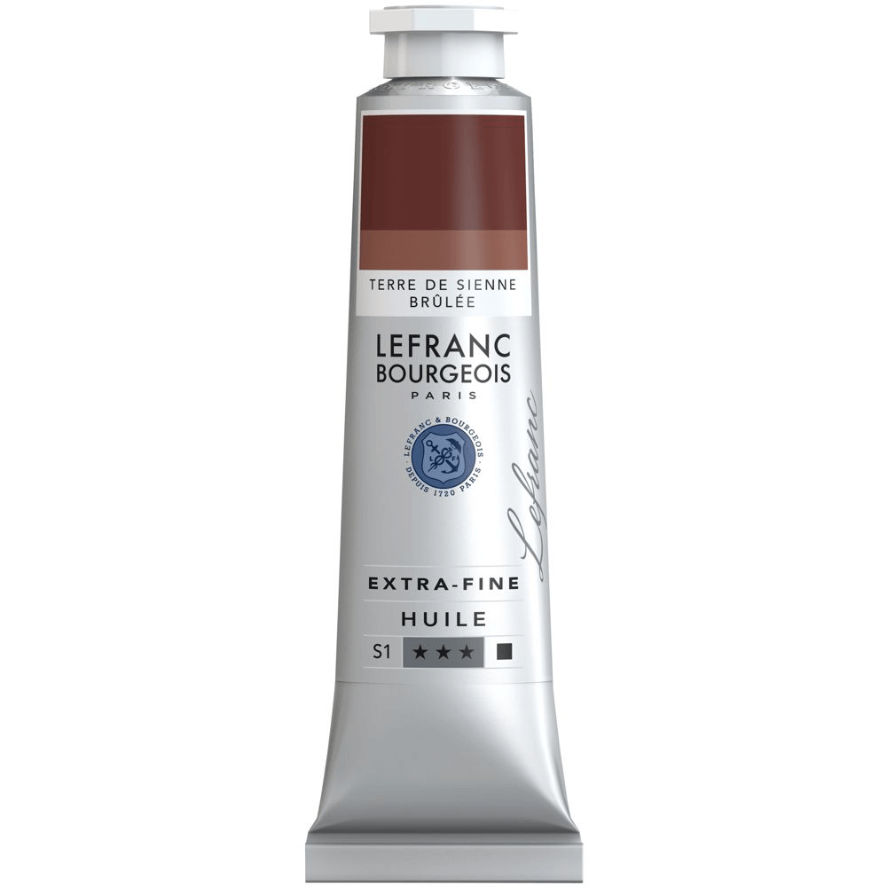 Tinta Óleo Lefranc & Bourgeois Extra Fine 40ml S1 481 Burnt Sienna