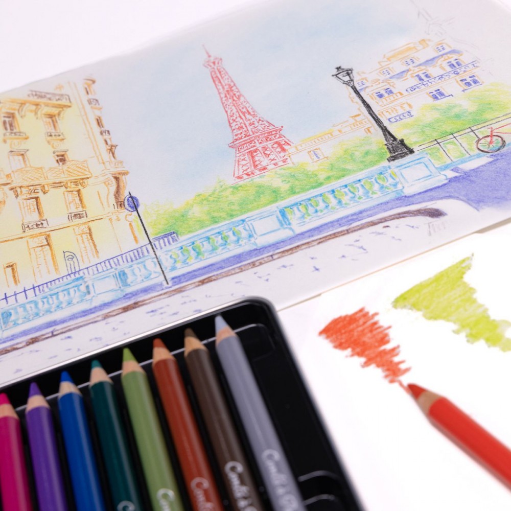 Lápis Pastel Seco Conté à Paris