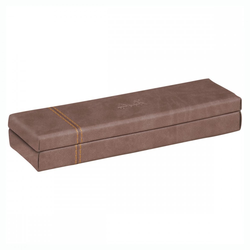 Estojo Rhodia Box cor Box Chocolate