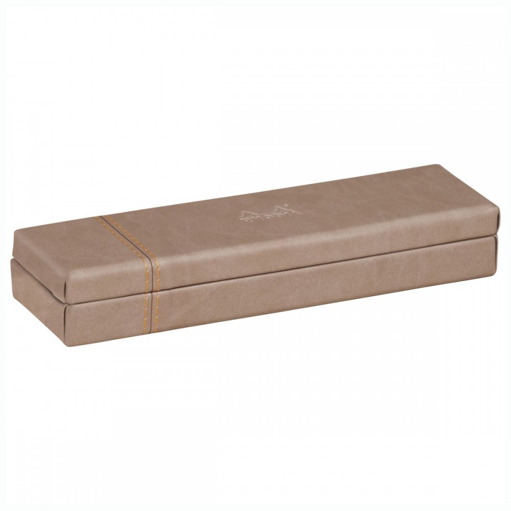 Estojo Rhodia Box cor Box Taupe