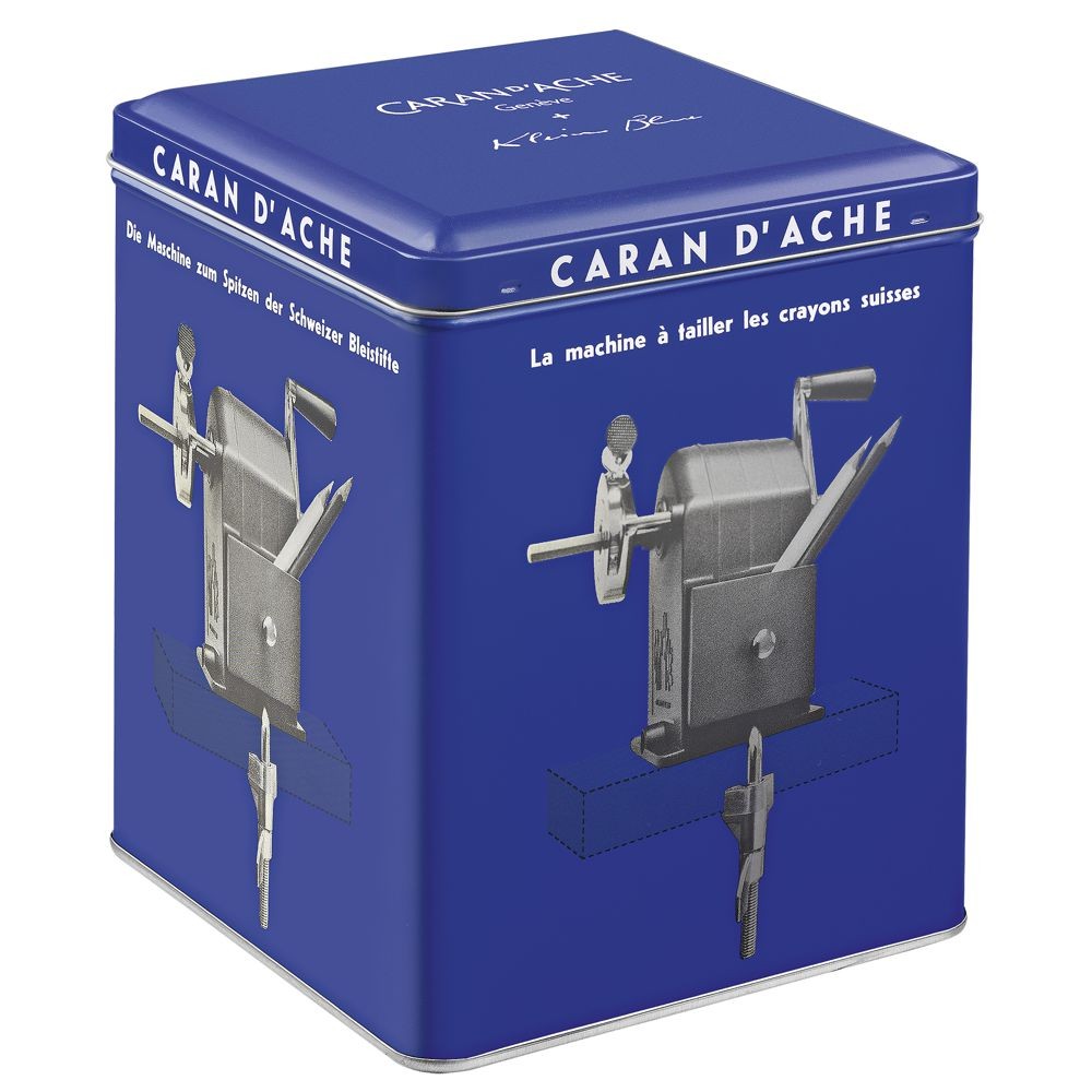 Apontador de Lápis Mesa Caran d'Ache KLEIN BLUE Ed. Limitada
