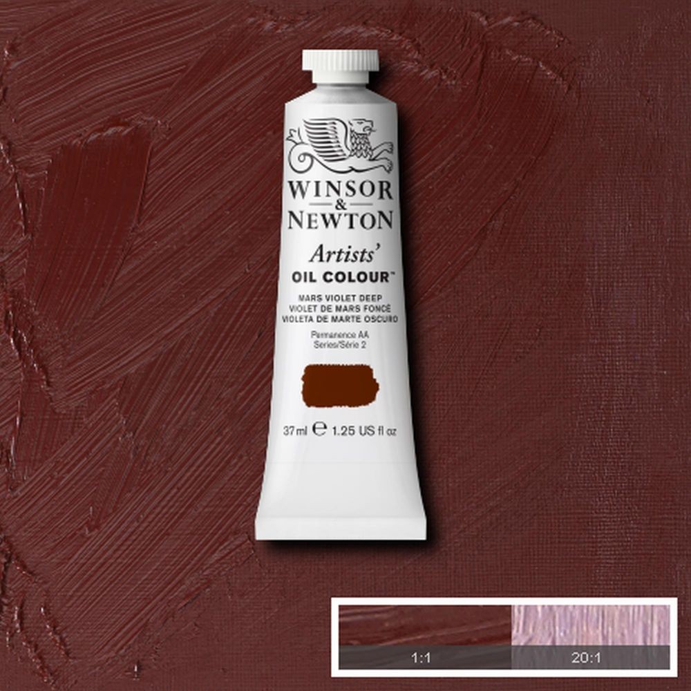 Tinta Óleo Winsor & Newton Artist 37ml S2 Mars Violet Deep