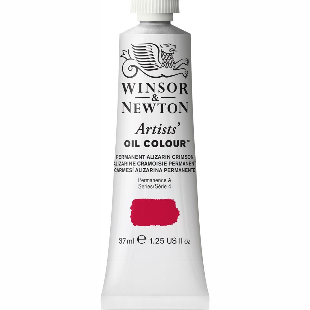 Tinta Óleo Winsor & Newton Artist 37ml S4 Permanent  Alizarin Crimson
