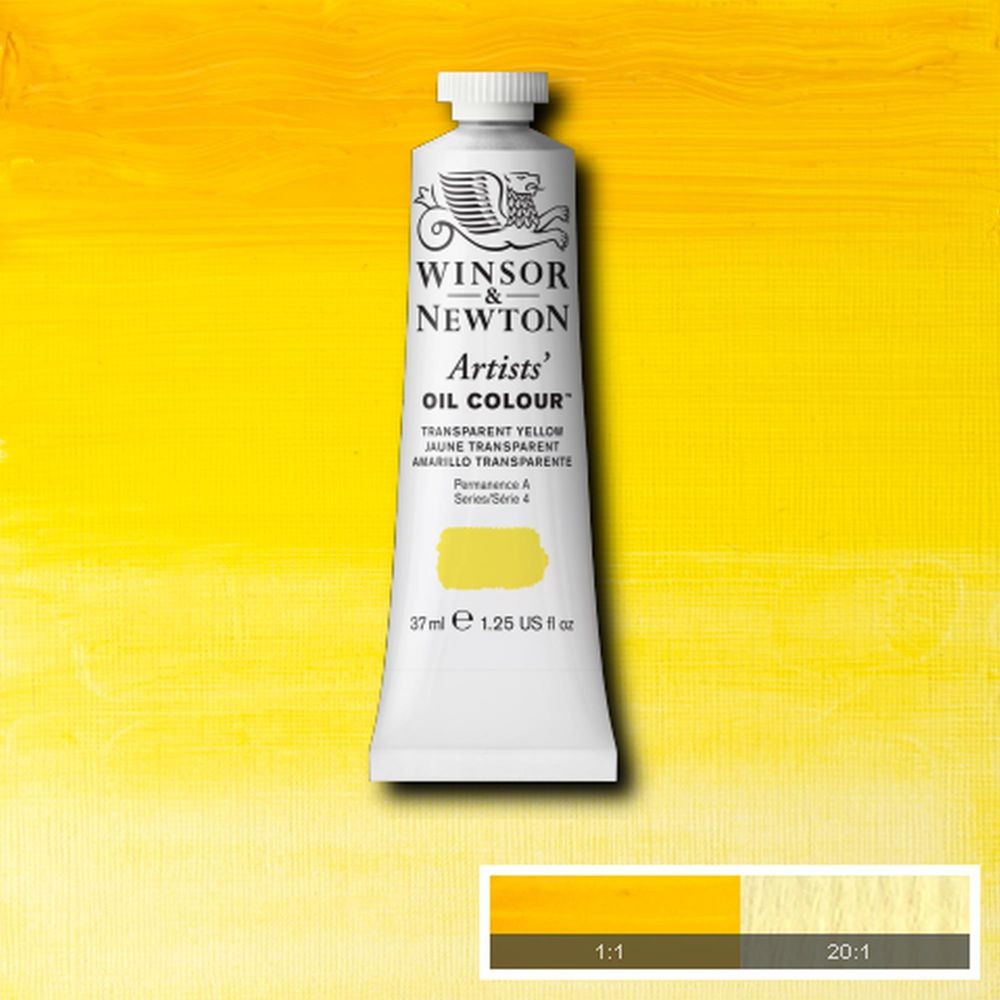 Tinta Óleo Winsor & Newton Artist 37ml S4 Transparent Yellow