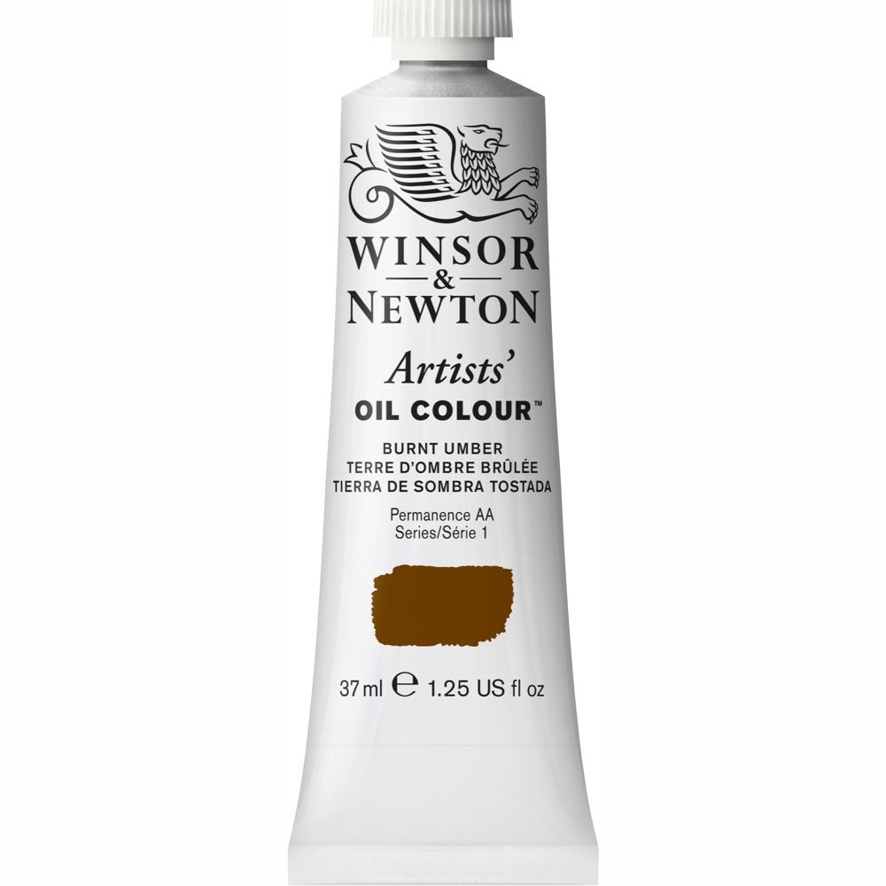 Tinta Óleo Winsor & Newton Artist 37ml S1 Burnt Umber