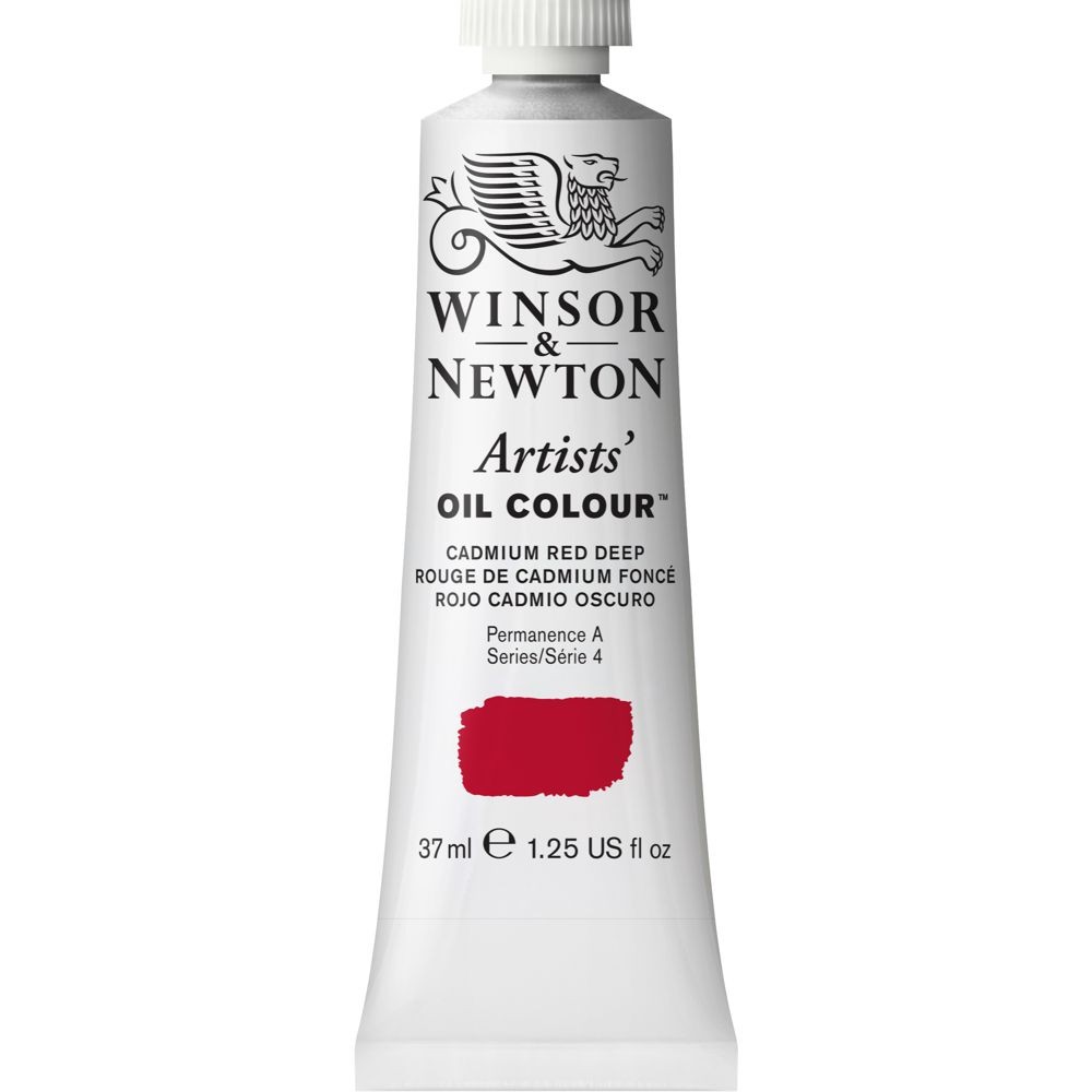 Tinta Óleo Winsor & Newton Artist 37ml S4 Cadmium Red Deep NY
