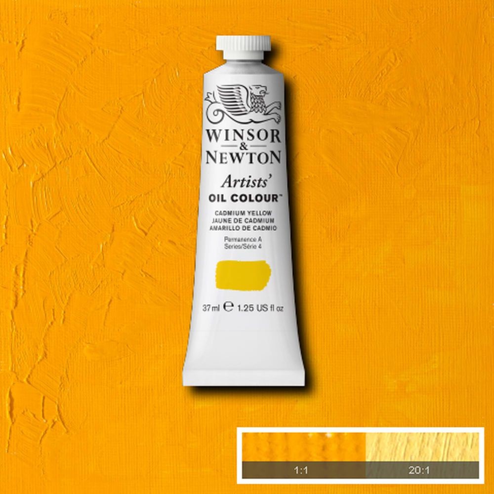 Tinta Óleo Winsor & Newton Artist 37ml S4 Cadmium Yellow NY