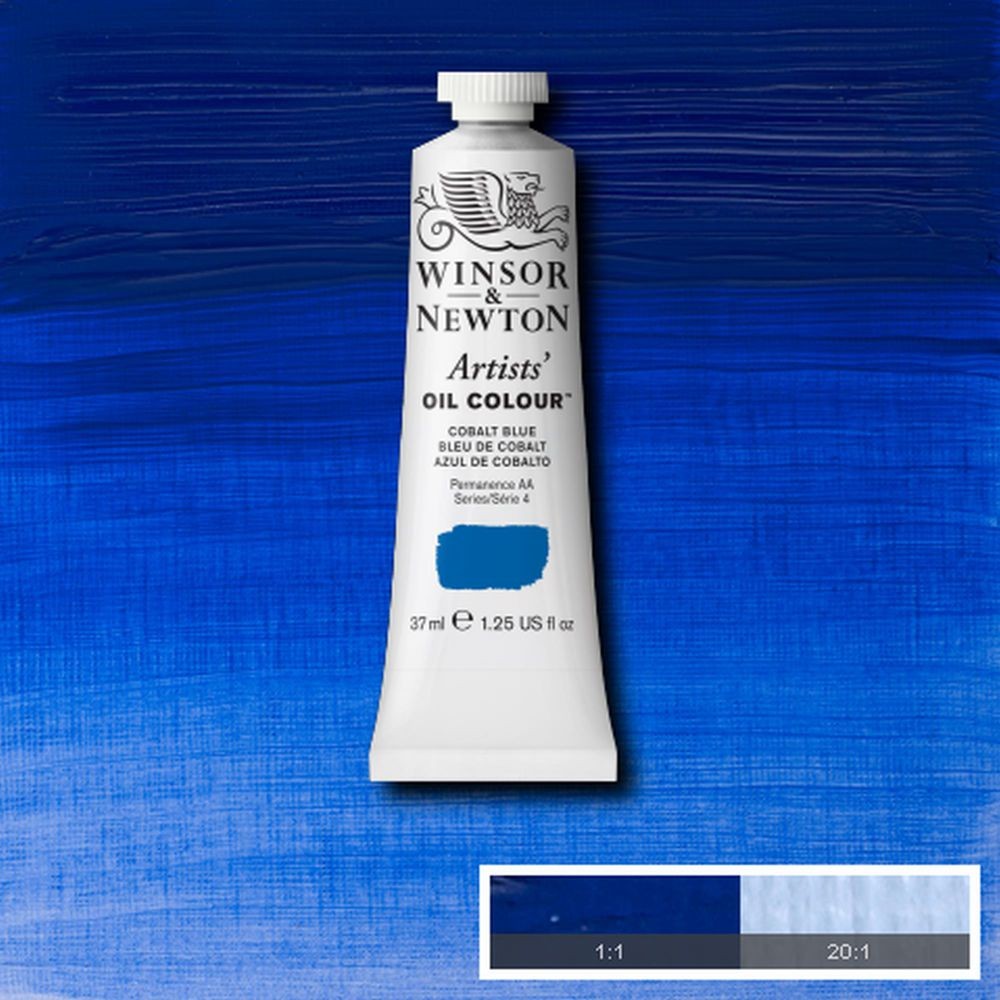 Tinta Óleo Winsor & Newton Artist 37ml S4 Cobalt Light Blue