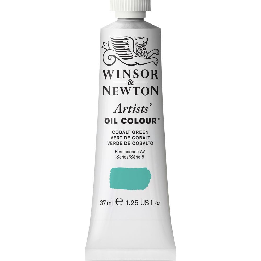 Tinta Óleo Winsor & Newton Artist 37ml S5 Cobalt Green