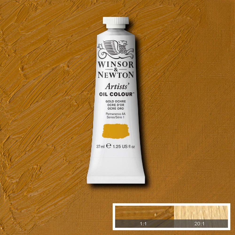 Tinta Óleo Winsor & Newton Artist 37ml S1 Gold Ochre