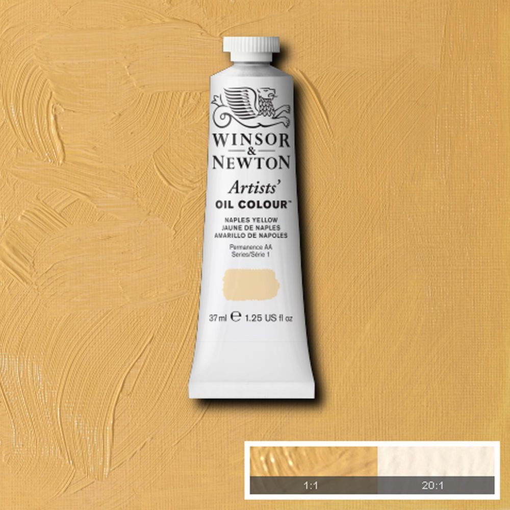 Tinta Óleo Winsor & Newton Artist 37ml S1 Naple Yellow NY