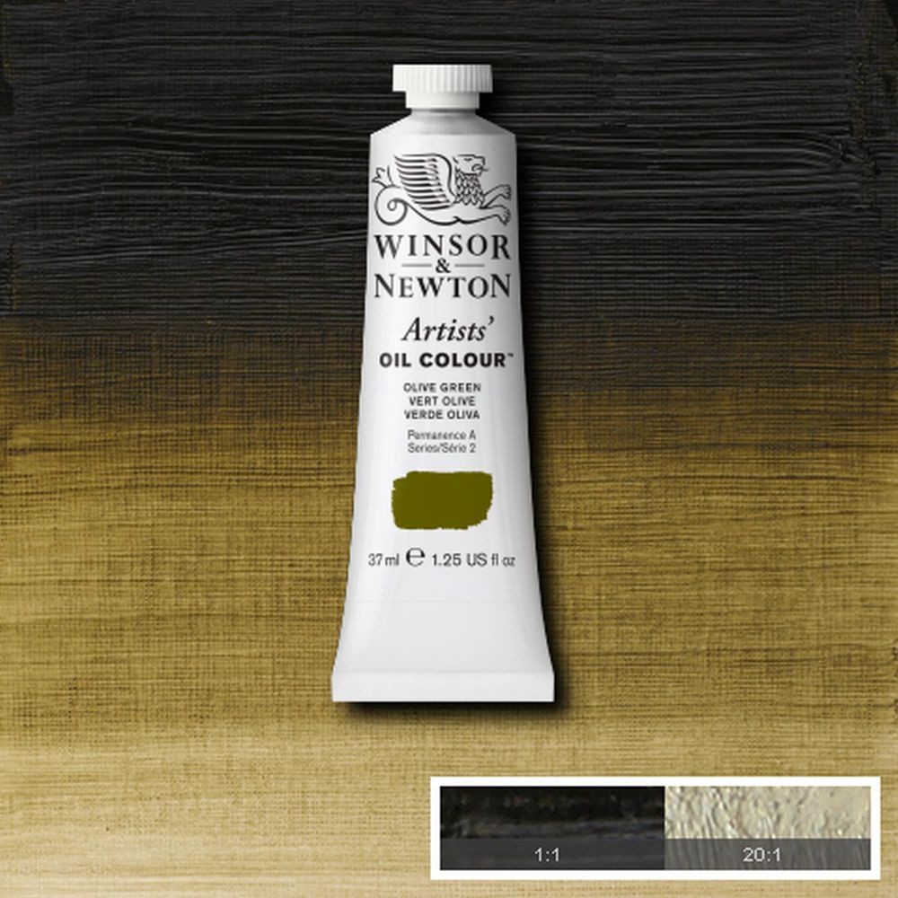 Tinta Óleo Winsor & Newton Artist 37ml S2 Olive Green