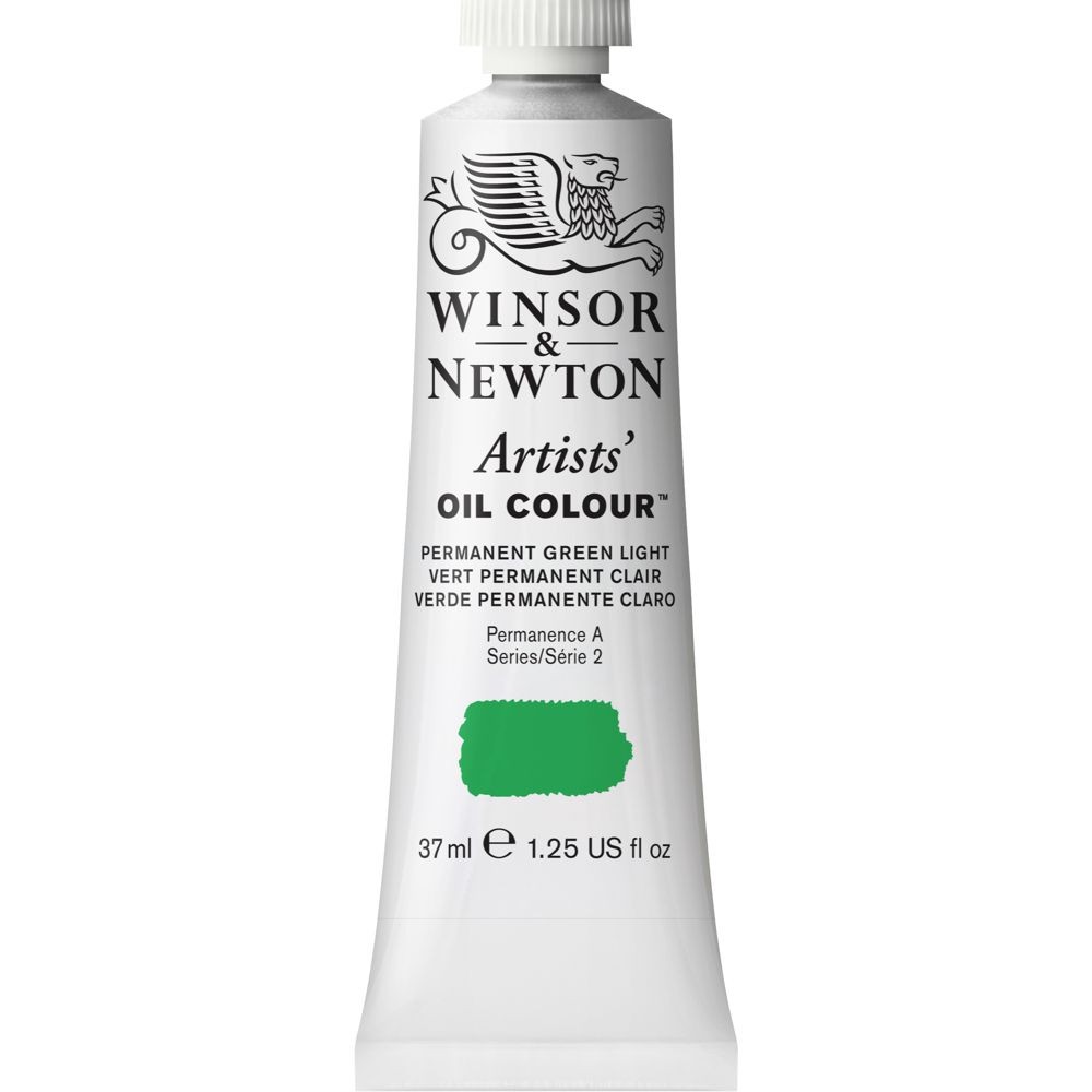 Tinta Óleo Winsor & Newton Artist 37ml S2 Permanent Green Light