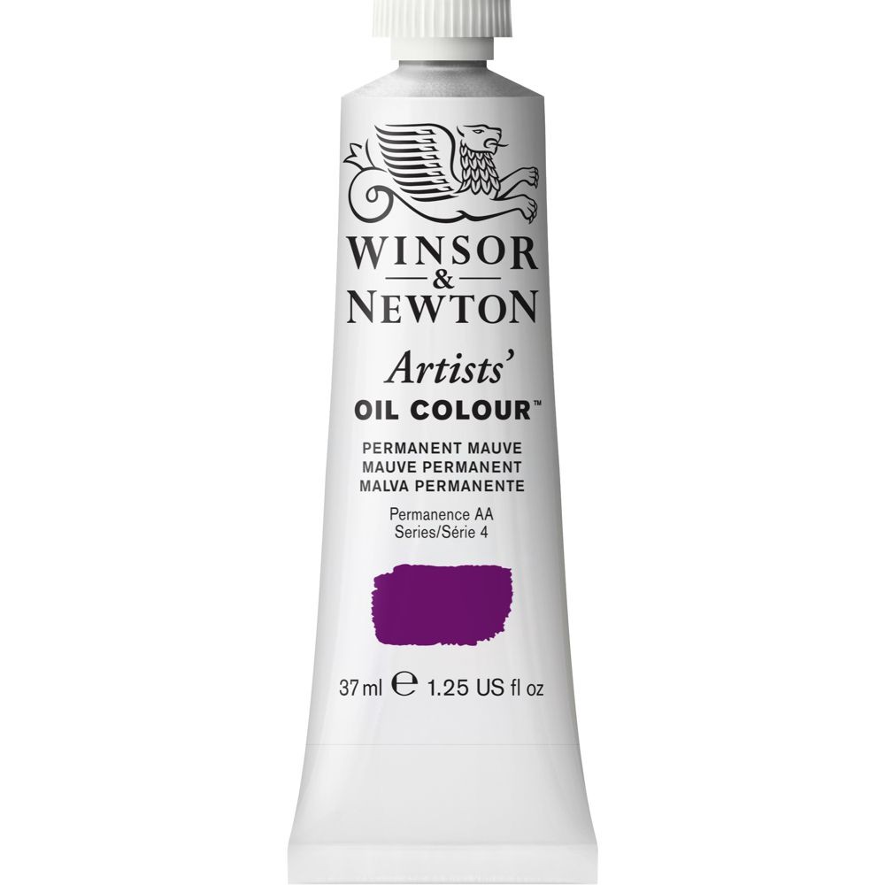 Tinta Óleo Winsor & Newton Artist 37ml S4 Permanent Mauve