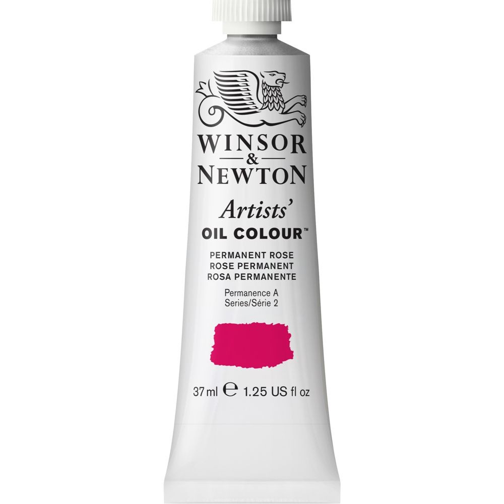 Tinta Óleo Winsor & Newton Artist 37ml S2 Perm Rose Quinacridone