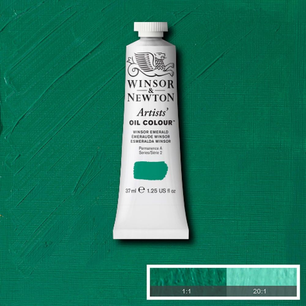 Tinta Óleo Winsor & Newton Artist 37ml S2 Winsor Emerald