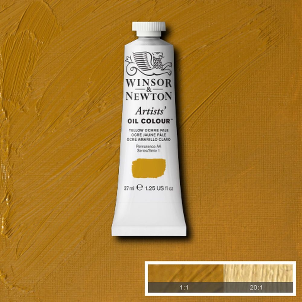Tinta Óleo Winsor & Newton Artist 37ml S1 Yellow Ochre Pale