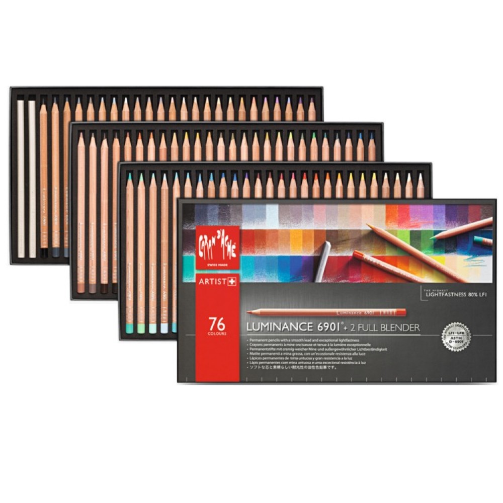 Lápis Luminance CARAN d’ACHE 76 Cores