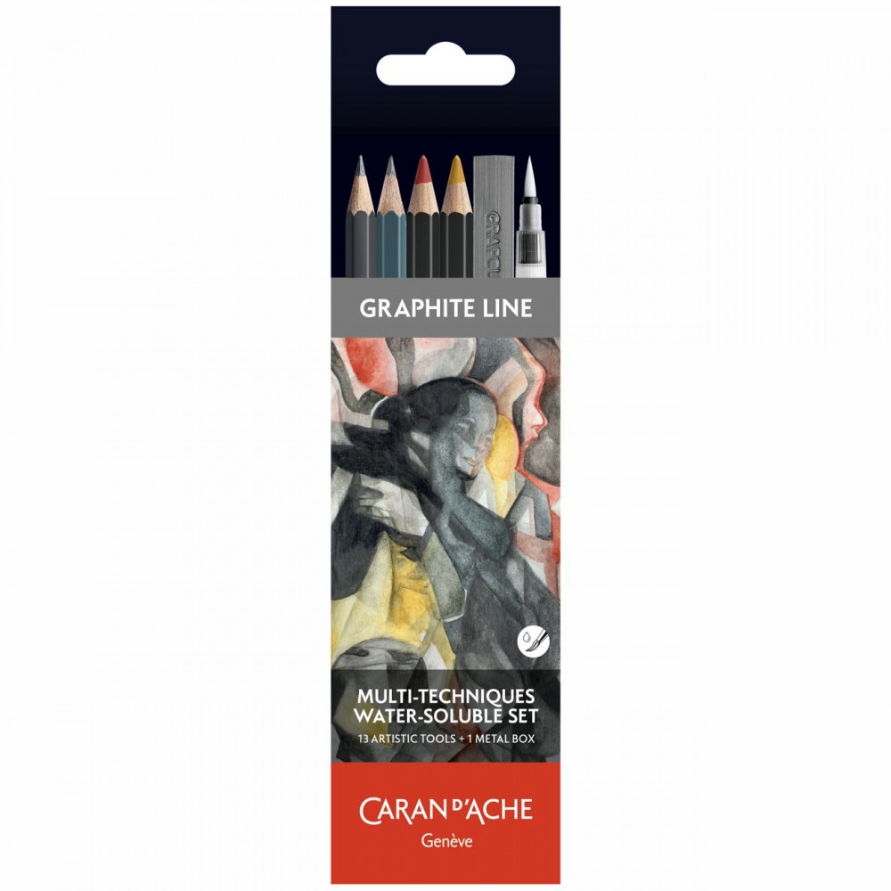 Estojo Water Soluble Caran d’Ache Multi Técnicas